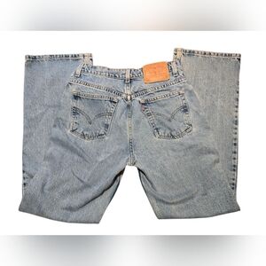 Levi's Relaxed Blue Jeans with Vintage Faded Look